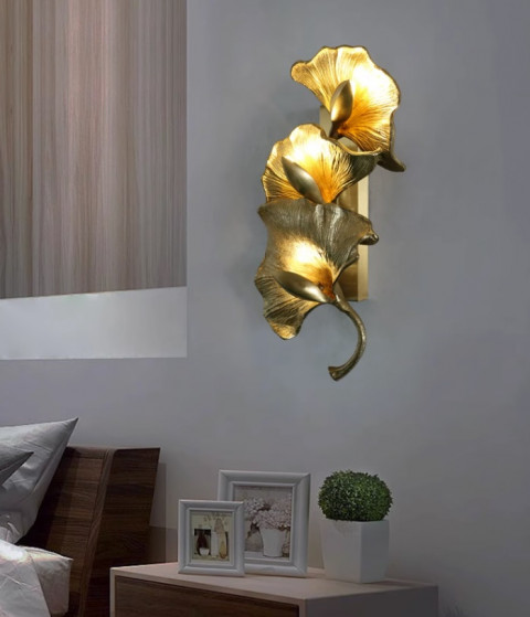 Бра Inodesign Golden Ginkgo Leaves